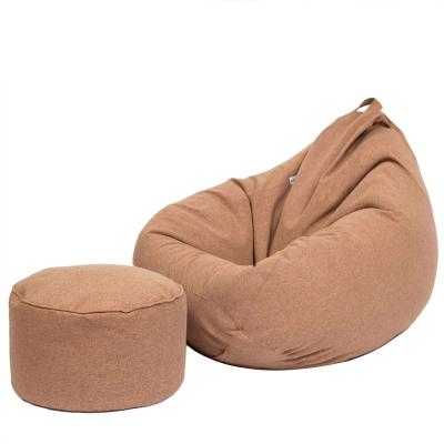 China Modern Style High Quality Living Room Foam Filled 7ft Bean Bags Large Bean Bag Lazy Sofa Giant Bean Bag for sale