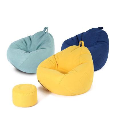 China Hot Sale Modern Style Bean Bag Filling Outdoor Bean Bags Sofa Lazy Bean Bag For Living Room for sale