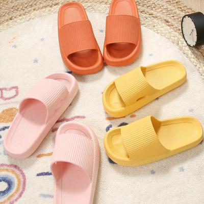 China Fashion Trend Hotel Bathroom Bedroom Slippers Comfortable Designer Slippers Women Famous Brands for sale