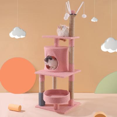 China Great Cat Tree Multi Level High Quality Large Sustainable Multi Level Furniture for sale