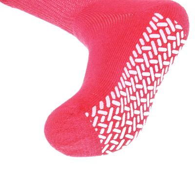 China Quality Assurance Women Anti-Slip Diabetic Socks Padded Non-Slip Safety Tread Socks for sale