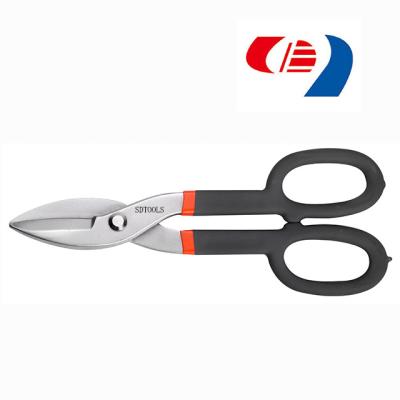 China Factory Supply Universal Cutting Nickel Iron Plated Type Tin Snipper Tin Shears Scissors Tin Snips High Qulity American for sale