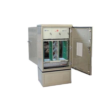 China FTTX FTTH ODF SaiTong Standard or Customized FTTH 576 Core Fiber Optic Cabinet IP55 SMC Outdoor Waterproof Fiber Cabinet Support for sale