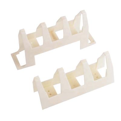 China Plastic Plastic Cable Manager With Legs / Beige Network Rack Cable Manager Cable Manager Without Cable Legs for sale