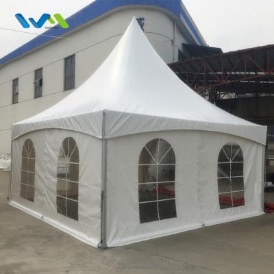 China Factory Price Outdoor Easily Assembled Cheap Aluminum View Canopy Gazebo Tent 6x6 for sale