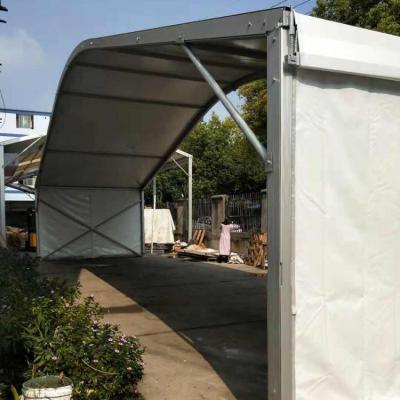 China 15x11m Waterproof Aluminum Frame Arcum Form Aircraft Hangar Tent For Warehouse for sale