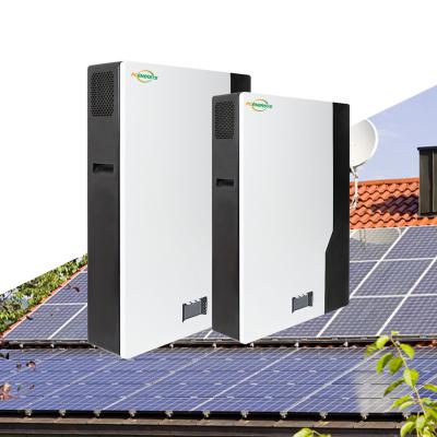 China 10kwh home energy 200ah 100ah 10kw lithium ion lifepo4 48v 5kw home system lithium battery pack solar power wall for sale