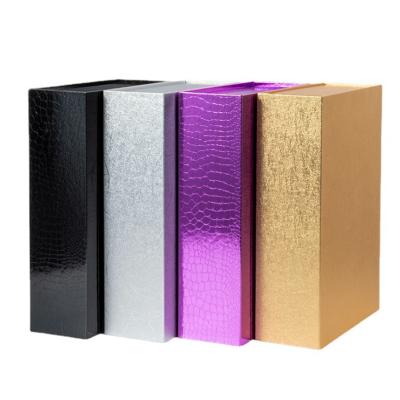 China Supplier Spot Lipstick Folding Box Biodegradable Silk Scarf High End Magnetic Gift Box Paper Packaging Flip Book Box Manufacturer for sale