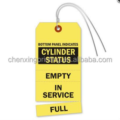 China Eco-Friendly Easy To Tear Serial Number Luggage Tags With Convenient Swing Labels for sale