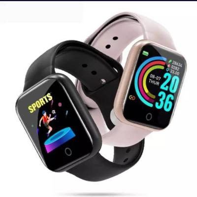 China New Color Screen Heart Rate Blood Pressure Step Counter Sports Smart Wristband GPS Navigation Y68 Smart Bracelet Wristband D20 for sale