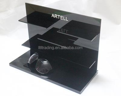 China Handmade Black High End Acrylic Glass Or Sunglasses Display Rack For Events for sale