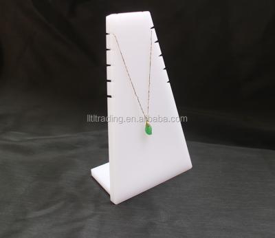 China Customize Handmade Launched Popular Jewelry Display Counter 10mm Blank Display For Jewelry Ornaments Necklace Jewelry Display Stand for sale