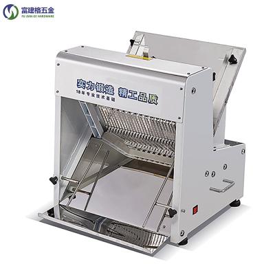 China Full Automatic Maker Hot Automatic Pita Snack Machine Factory Sale Toast Slicer Commercial Stainless Steel Bread Slicer for sale