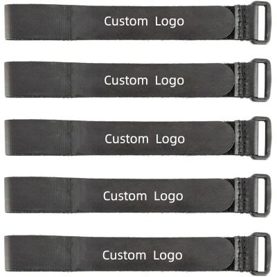 China Adjustable Car Carry Battery Strap Slip Buckle Strap Custom Viable Logo Hook And Loop No for sale