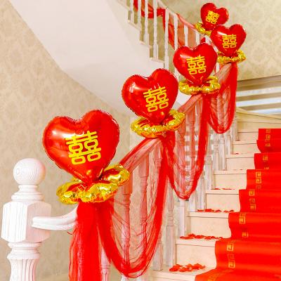 China Cheap Gift Toy 18Inch Price Gift Toys Mylar Helium Wedding Party Decoration Love Heart Foil Balloon for sale