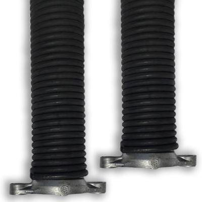 China Custom High Quality Black Garage Door Torsion Spring 82B Coil Garage Door Hardware Professional Coil Spring for sale