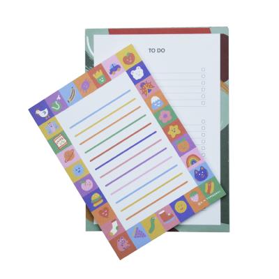 China Low MOQ China Loose Leaf Full Color Printed Diary From Factory To Do Stationary Checklist for sale