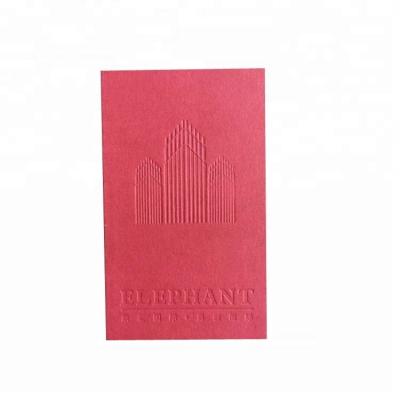 China paper & Cardboard Luxury Style Cotton Paper Name Cards Cotton Paper Letterpress Printing Business Cards Super Thick Printing for sale