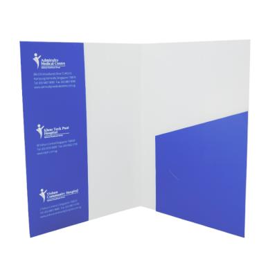 China Custom Office A4 Pocket Size Conference Paper File Presentation Folder for sale