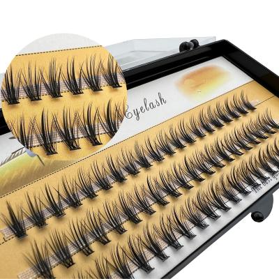 China Natural Long 1box/60 bundles 20/30D fake eyelashes mink Individual Eyelash Natural Thick lashes Eyelash Extensions for make up for sale