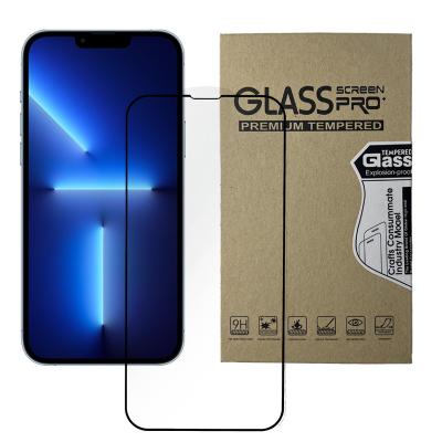 China 9h 2.5d Cellphone Phone Screen Protector For iPhone 13/13 Pro/13 Max Pro Cell Phone High Clear Tempered Glass for sale