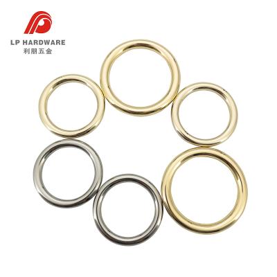 China Bags Handbag Metal Zinc Alloy Pressed Fittings Cast O Ring Solid Ring Leather Bag for sale