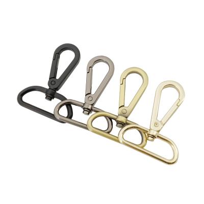 China Bags Black Brass Multifunctional Trigger Gold And Spring Rotary Clasp for sale