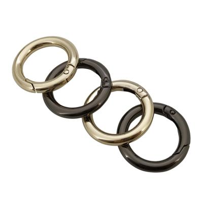 China Bags 16-38mm Car Hardware Accessories Hook Gold Chain Ring Buckle Opening Spring Key Open O Ring for sale