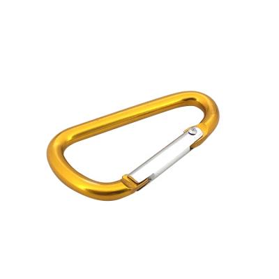 China High Performance Aluminum Climbing Backpack Knob Carabiner For Lifting Hiking Mountain for sale