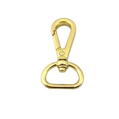 China Wholesale Metal Rose Gold Plated Lobster Claw Key Chain Crossbody Bag Swivel Clasps For Key Ring for sale