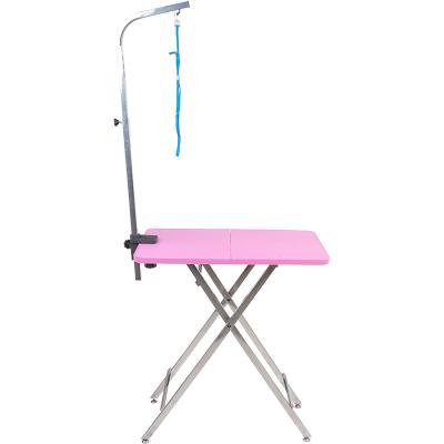 China Viable Wholesale Portable Folding Dog Grooming Tables Electric Pet Dog Grooming Lifting Table for sale