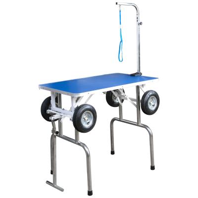 China Viable Electric Pet Dog Grooming Machine Pet Dog Grooming Lifting Table Table Large For Sale for sale