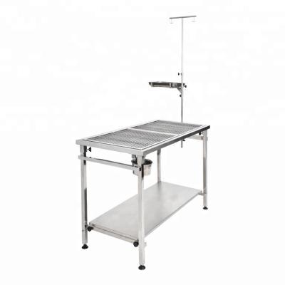 China LT-1803/1804 Operating Table with Sustainable Stainless Steel Treatment&Dissection Pet Imperial for sale