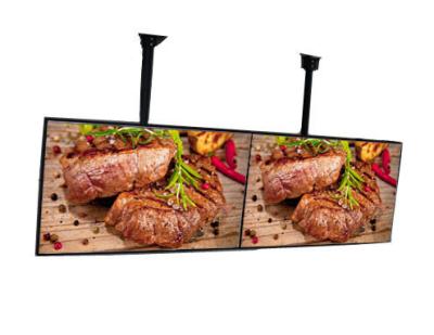 China Outdoor& 43inch 700nits Indoor LCD Display Digital Menu Board Fast Food Restaurant for sale