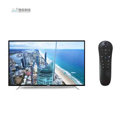 China Classroom monitor Asia/Australia/Africa market ATV/DVB-T/T2 4k tempered glass uhd hdr 75 inch lcd led voice control tv smart television for sale