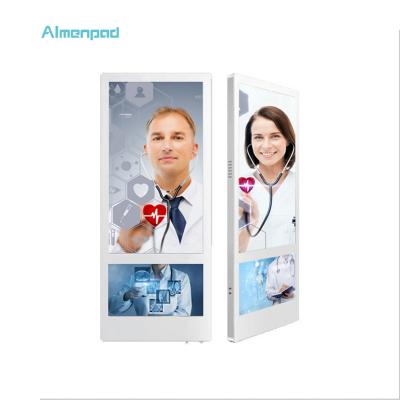 China AImenpad Indoor Wall Mounted Wifi Advertising Display Screen Elevator LCD Ads Player for sale