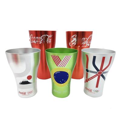 China 2019 360ml/12oz Disposable Colored Anodized Aluminum Cup 12OZ Anodizing Tumbler for sale