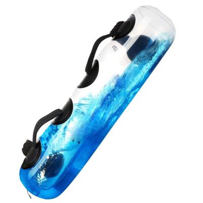 China Custom Adjustable Water Bag PVC Weightlifting Fitness Gym Dumbbell Thickened Fits Training Portable Stability Aqua Power Water Weight Bags for sale