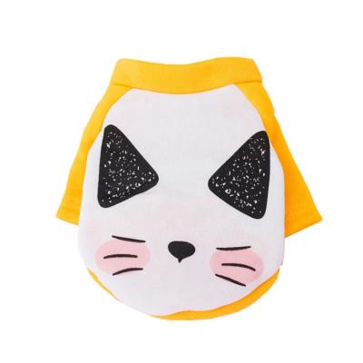 China New Autumn Cat Clothes Stocked Autumn and Winter Thin Dog Clothes Funny Pet Sweater Cat Clothes for sale