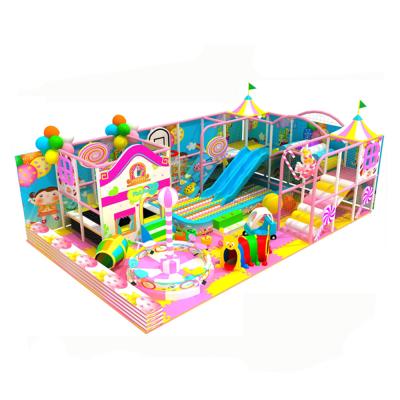 China 2019 Plastic Commercial Playground Candy Theme Indoor Playground festa infantil for sale