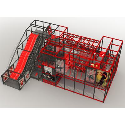 China 2019 Latest Plastic Ninja Commercial Kids Indoor Playground Wonderland Playground Equipment for sale