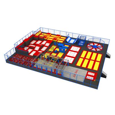 China With Protective Net 2020 Customized Large Commercial Indoor Trampoline Park For Sale for sale