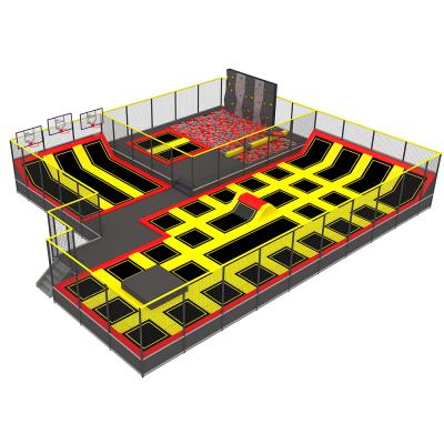 China With Protective Wholesale Turkey Net 2021 Indoor Games Trampoline Park For Kids for sale