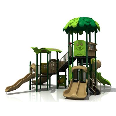 China Colorful Playsets Small Tunnel Park Slide Children Outdoor Playground Equipment for sale