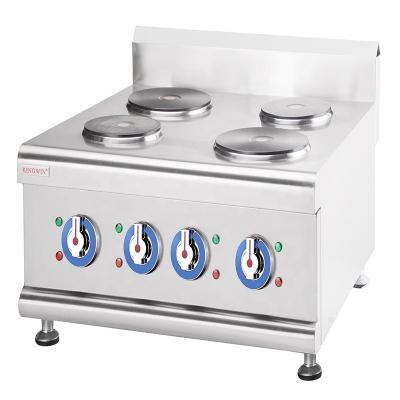 China Easily Cleaned Electric Free Standing Table Type Cooking Range With Hot Plate for sale