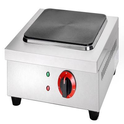 China Commercial Square Shape Portable Single Burner Electric Hot Plate Cooker for sale