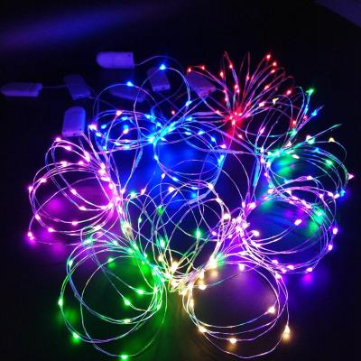 China Variety Use Commercial DC 5V Shape LED Pattern Light for Transparent Copper Battery Decoration Christmas Pearl White Christmas Cable String for sale