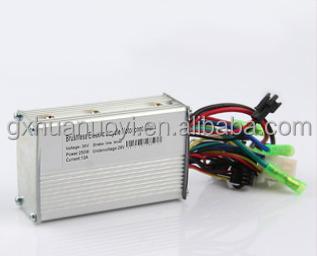 China 36v 250w 500w brushless electric bicycle motor controller / smart E-bike controller HJ07 hot sale for sale