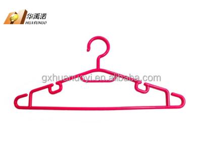 China multifunctional plastic hanger for garment/cloth hanger/plastic hangers for scarves for sale