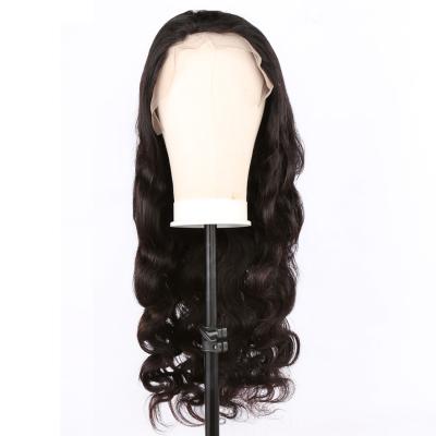 China Hot Sale Brazilian Lace Front Wigs With Baby Hair Nautral Body Wave Body Wave for sale